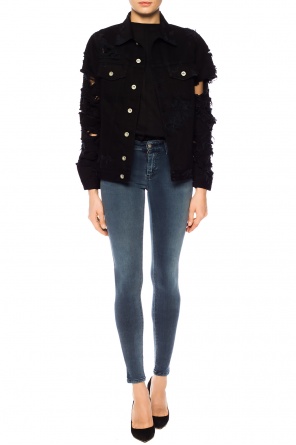 Denim jacket with holes, zdjęcie 2 Denim jacket with holes od Diesel